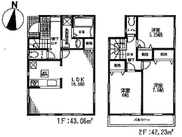 Floor plan. 27,800,000 yen, 3LDK, Land area 113.22 sq m , Building area 85.29 sq m