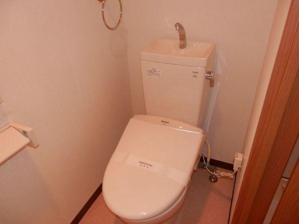 Toilet. With Washlet