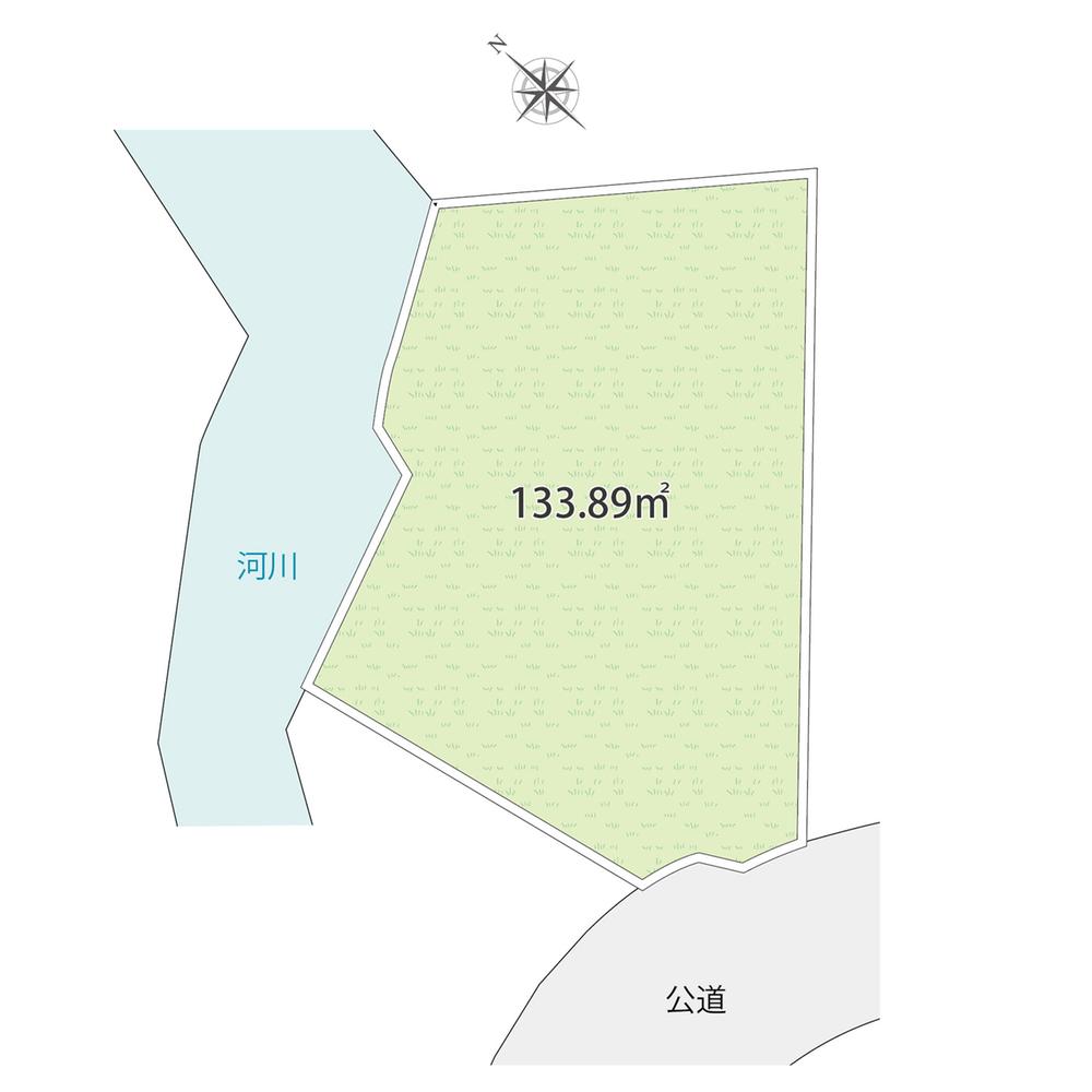 Compartment figure. Land price 50 million yen, Land area 345.93 sq m