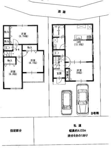 Other building plan example. 26.89 square meters of reference plan