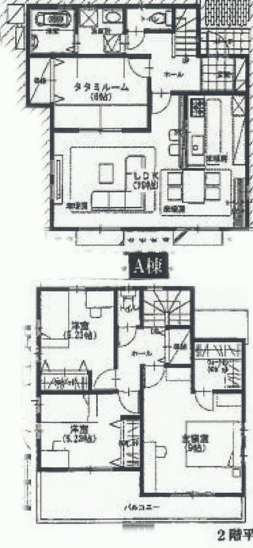 Floor plan. 42,800,000 yen, 4LDK, Land area 159.59 sq m , Building area 105.99 sq m