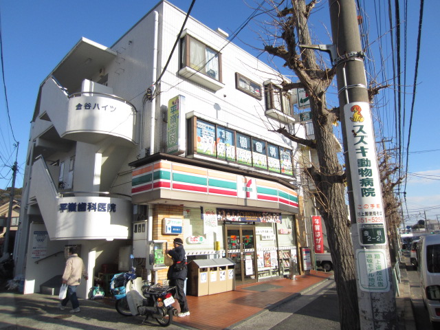 Convenience store. Seven-Eleven Kanaya store up (convenience store) 1404m