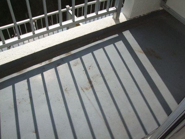 Balcony. Sunny veranda