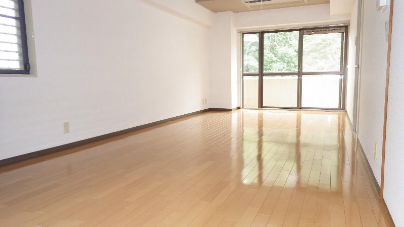 Living. Spacious living room is 16.5 tatami!