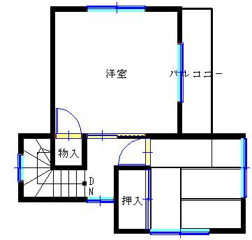 Floor plan. 16 million yen, 3DK, Land area 95.76 sq m , Floor plan of the building area 64.17 sq m 2F A light and airy is the room. 