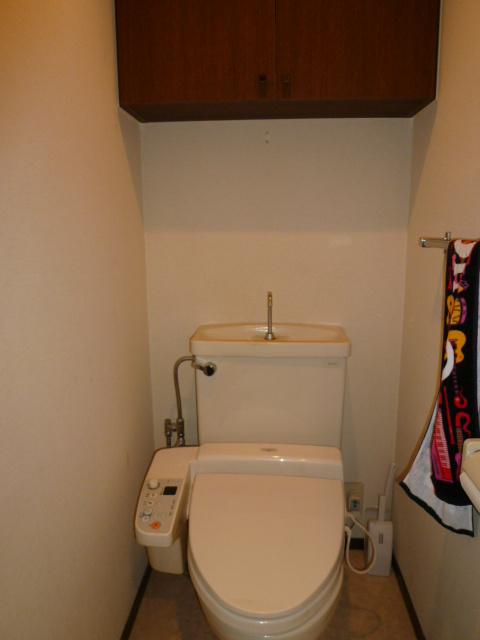 Toilet. Storage space have also to your toilet