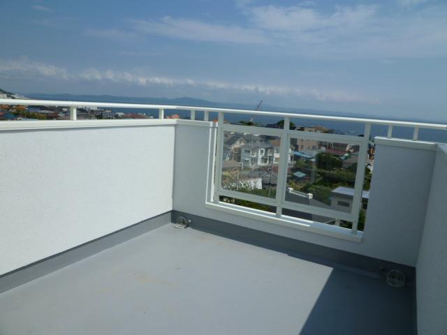 Balcony. Sky balcony