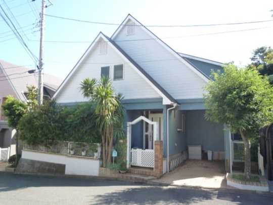 Local appearance photo. ■ Is the 2 × 4 residential characteristic Mitsui Home construction triangle roof