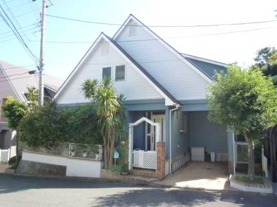 Local appearance photo.  ■ Is the 2 × 4 residential characteristic Mitsui Home construction triangle roof