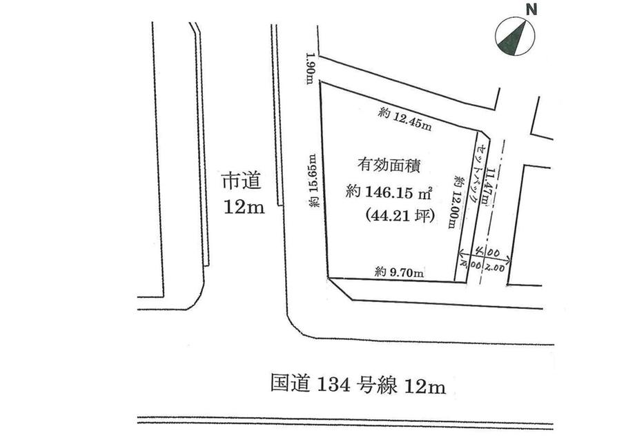 Compartment figure. Land price 18.9 million yen, Land area 157.04 sq m