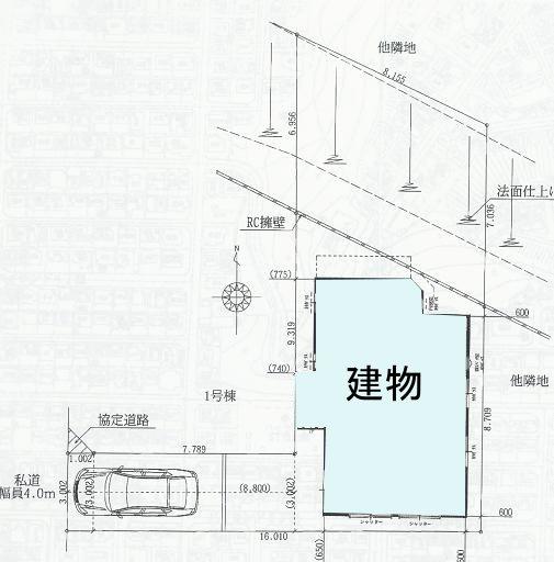 Compartment figure. 23.4 million yen, 4LDK, Land area 153 sq m , Building area 92.84 sq m