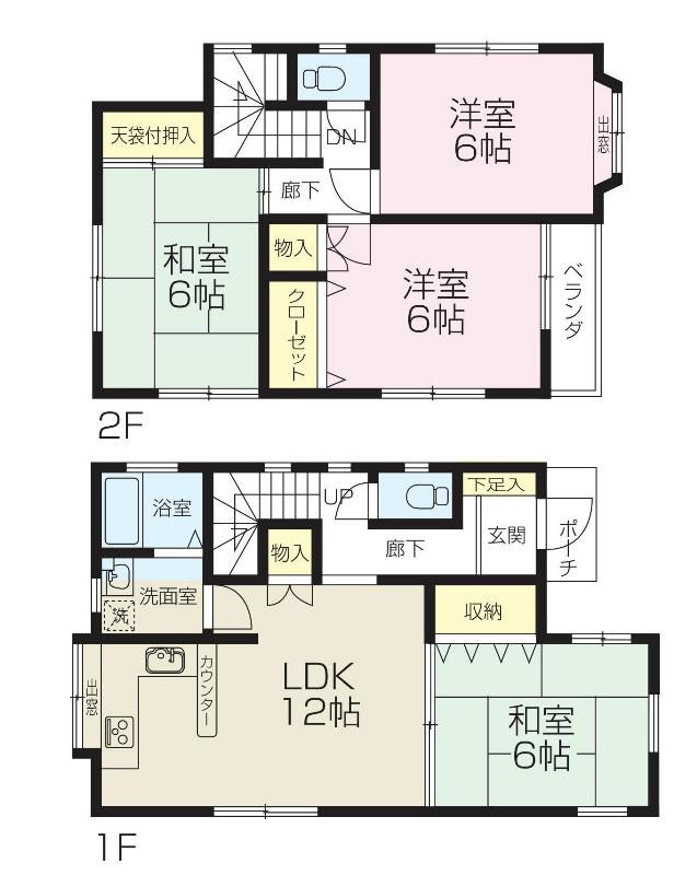 Floor plan. 8.3 million yen, 4LDK, Land area 109.67 sq m , Building area 85.28 sq m