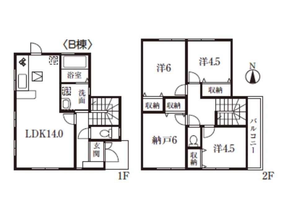 Floor plan. 28.8 million yen, 4LDK, Land area 103.16 sq m , Building area 88.59 sq m