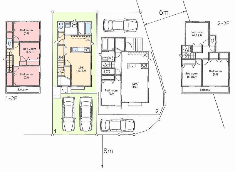 Floor plan. 24,900,000 yen, 3LDK, Land area 98.35 sq m , Building area 78.66 sq m
