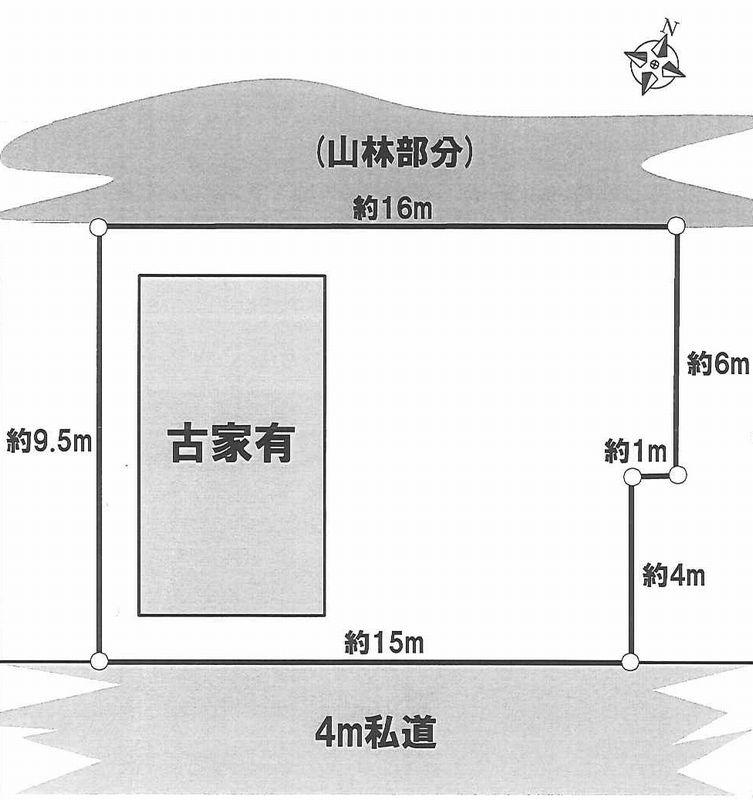 Compartment figure. Land price 10.8 million yen, Land area 160.01 sq m