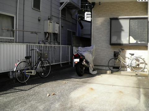 Other room space. Bicycle parking space