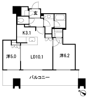 Floor: 2LDK + WIC + SIC, the occupied area: 56 sq m, Price: TBD