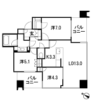 Floor: 3LDK + WIC, the occupied area: 71.38 sq m, Price: TBD