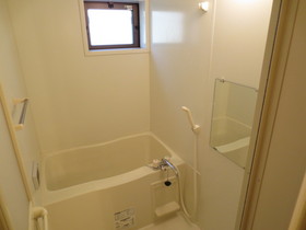 Bath. With additional heating function, Window there