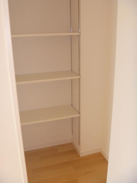 Receipt. It is convenient storage next to the kitchen.