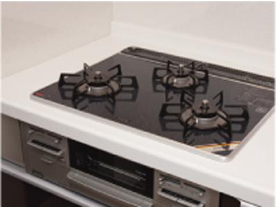 Other Equipment. Care is simple glass top stove. Since the three-necked a stove you can also make a variety of dishes at a time. You can keep a clean state every day in just wipe with a cloth to remove the Gotoku.