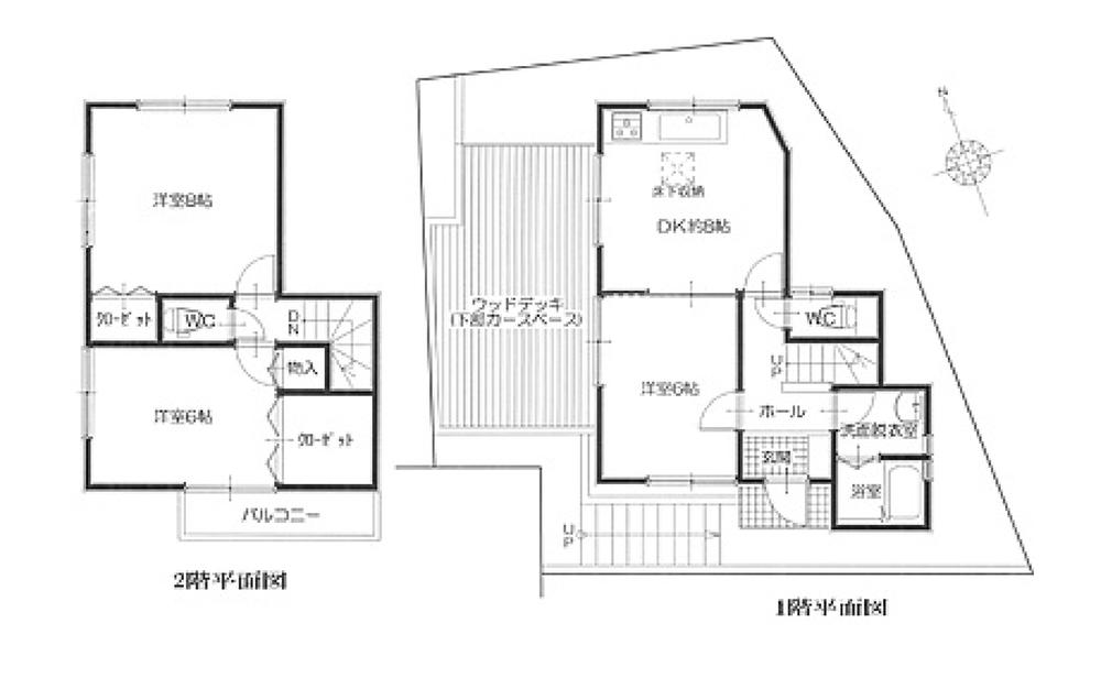 Floor plan. 22,800,000 yen, 3DK + S (storeroom), Land area 91 sq m , Building area 69.36 sq m