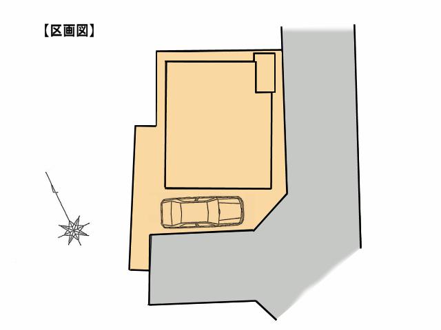 Compartment figure. 25,800,000 yen, 3LDK, Land area 84.31 sq m , Building area 82.8 sq m