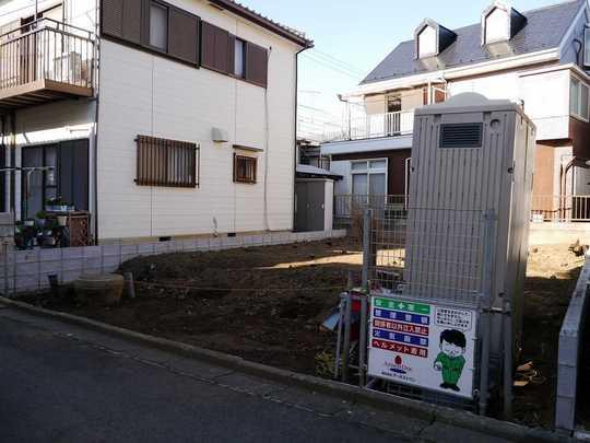 Local appearance photo. It is also a good per sun per south road in a quiet residential area of ​​Kashiwadai Station 9 minute walk.