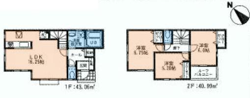 Floor plan. (3), Price 31.5 million yen, 3LDK, Land area 108.27 sq m , Building area 84.05 sq m