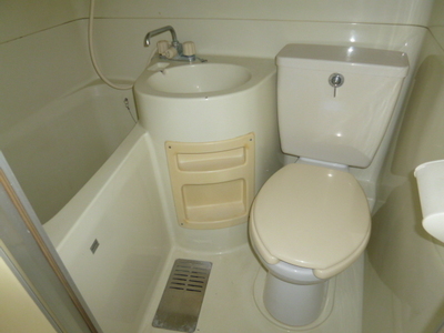 Bath. Cleaning easier, 3-point unit with cleanliness ☆ 