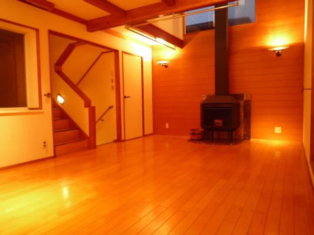 Living. Indoor (10 May 2013) Shooting ※ We are living a warm there is a fireplace