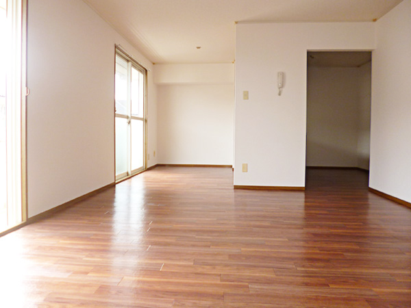 Living and room. Spacious LDK17 Pledge! With new air conditioning!