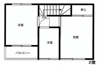 Floor plan. 13.5 million yen, 3LDK, Land area 50.06 sq m , Building area 63.75 sq m