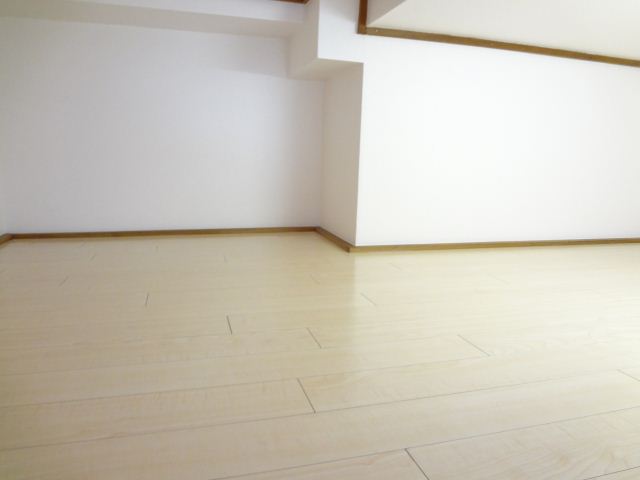 Living and room. Loft is also a storeroom, I hope even the bedroom laid futon.