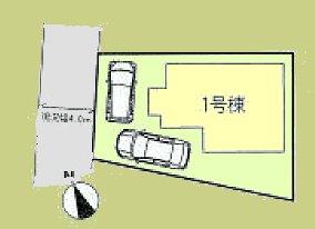 Compartment figure. 31,300,000 yen, 4LDK, Land area 128.8 sq m , Building area 96.05 sq m