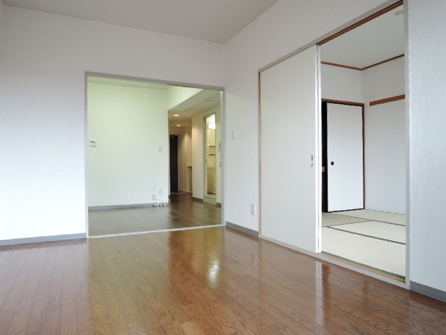 Living and room. Japanese-style room from LDK