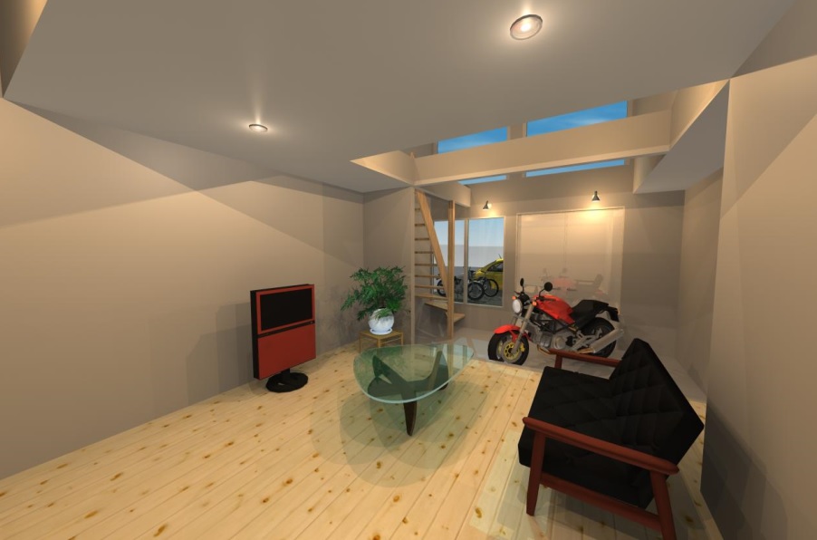 Living and room. Indoor image