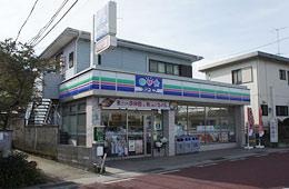 Convenience store. Three F about 250m