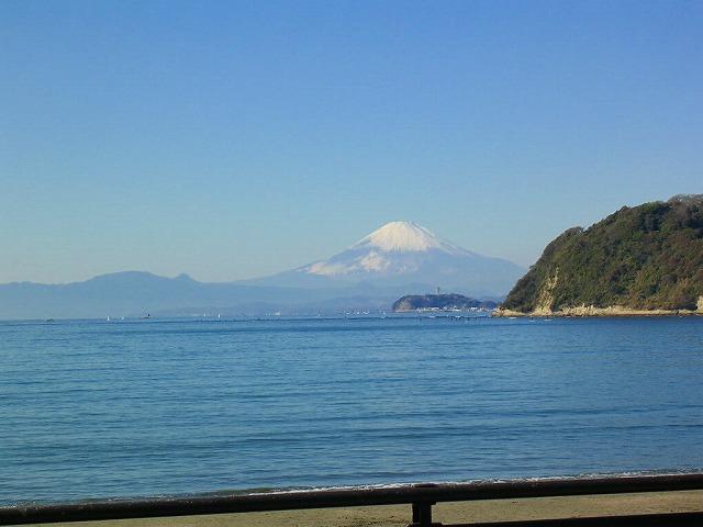 Other Environmental Photo. And Fuji from Zushi coast Enoshima