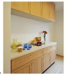 Other Equipment. Standard equipped with a storage capacity rich cupboard that was unified with the kitchen. It is also very convenient to the cluttered tend kitchen storage accessories such as. 