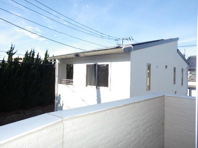 Balcony. View from the west balcony