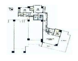 Floor plan. 3LDK + 2S (storeroom), Price 82,500,000 yen, Footprint 112.51 sq m , Balcony area 23.66 sq m