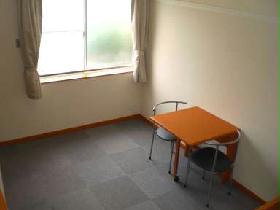 Living and room. table ・ chair, Equipped also curtain