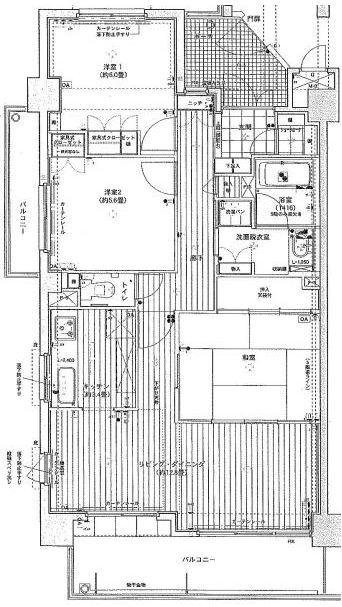 Floor plan. 3LDK, Price 17.7 million yen, Occupied area 78.09 sq m , Balcony area 14 sq m