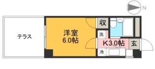 Floor plan. 1K, Price 130 million yen, The area occupied 869.2 sq m