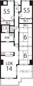 Floor plan. 4LDK, Price 10.9 million yen, Occupied area 83.04 sq m , Balcony area 14.03 sq m