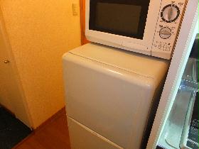 Kitchen. refrigerator ・ range Consumer electronics required equipped