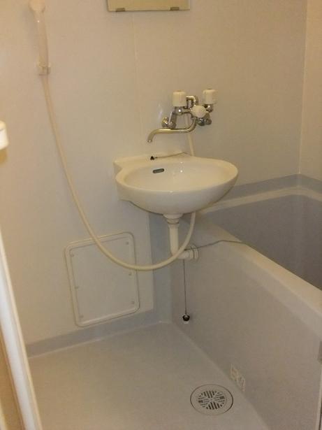 Bath. It is with bathroom ventilation dryer.