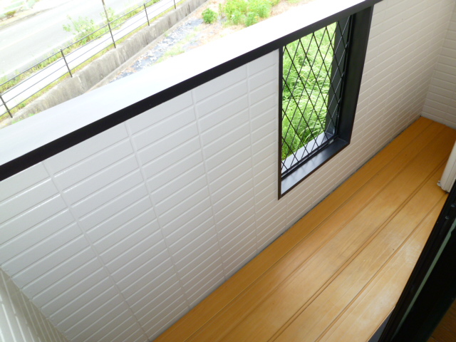 Balcony.  ※ Reference photograph (will be on the second floor of the balcony)