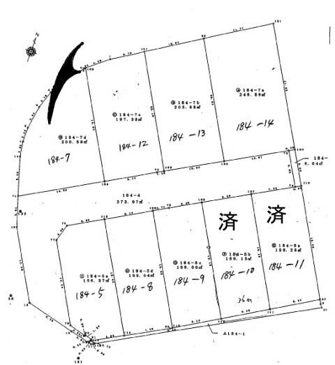 Compartment figure. Land price 1.21 million yen, Land area 200 sq m